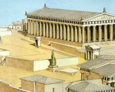 Архитектурное и художественное оформление парфенона древней греции